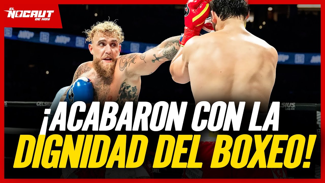 ASÍ fue la POLÉMICA PELEA de JULIO CÉSAR CHÁVEZ JR vs JAKE PAUL en ANAHEIM ASÍ fue la POLÉMICA PELEA de JULIO CÉSAR CHÁVEZ JR vs JAKE PAUL en ANAHEIM