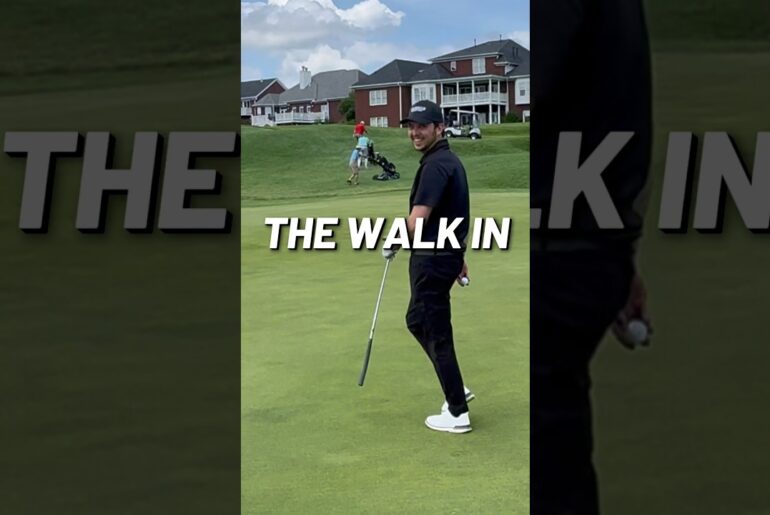 The Walk-In Might Be the Coldest Move in Golf