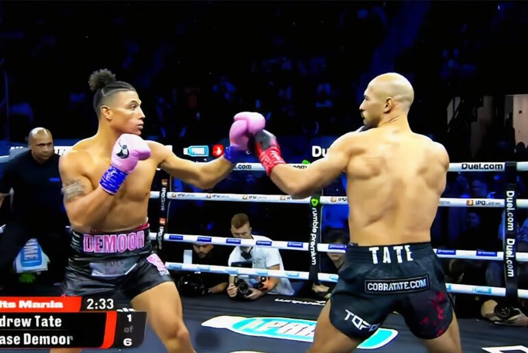 Andrew Tate vs Chase Demoor FULL FIGHT HIGHLIGHTS (Misfits Boxing)