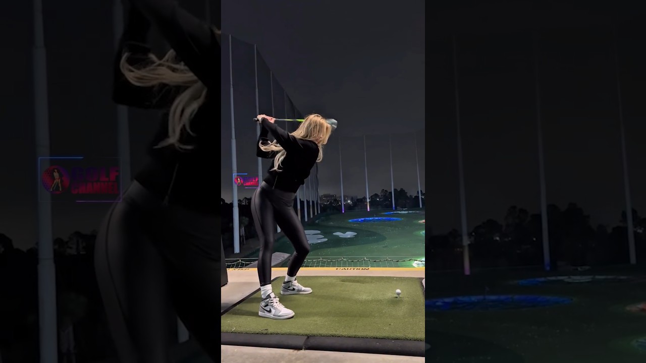 Amazing Golf Swing you need to see | Golf Girl awesome swing | Golf shorts | Karin Hart Amazing Golf Swing you need to see | Golf Girl awesome swing | Golf shorts | Karin Hart