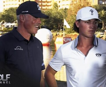 Matt Kuchar: It is 'fun to sit back and watch' son Cameron at PNC Championship | Golf Channel
