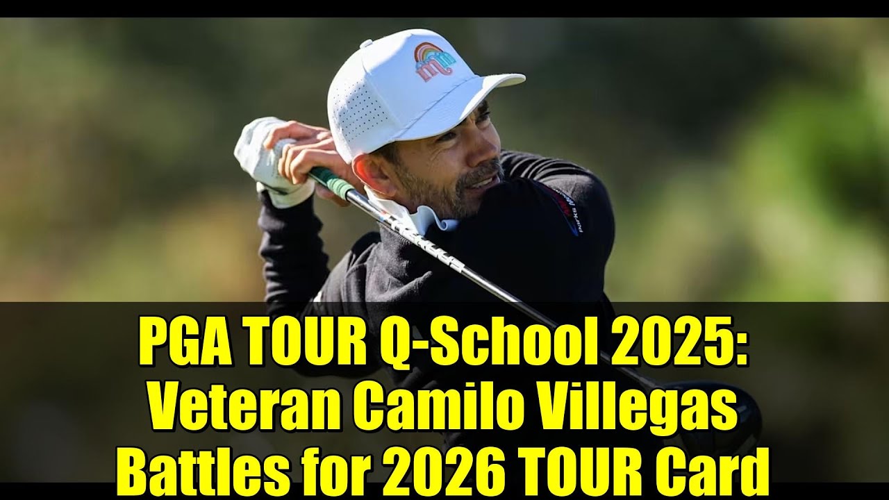 PGA TOUR Q-School 2025: Veteran Camilo Villegas Battles for 2026 TOUR Card PGA TOUR Q-School 2025: Veteran Camilo Villegas Battles for 2026 TOUR Card