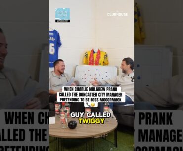 📞🤣 FUNNY CHARLIE MULGREW PRANK CALL STORY PRETENDING TO BE ROSS MCCORMACK #football #funny #prank