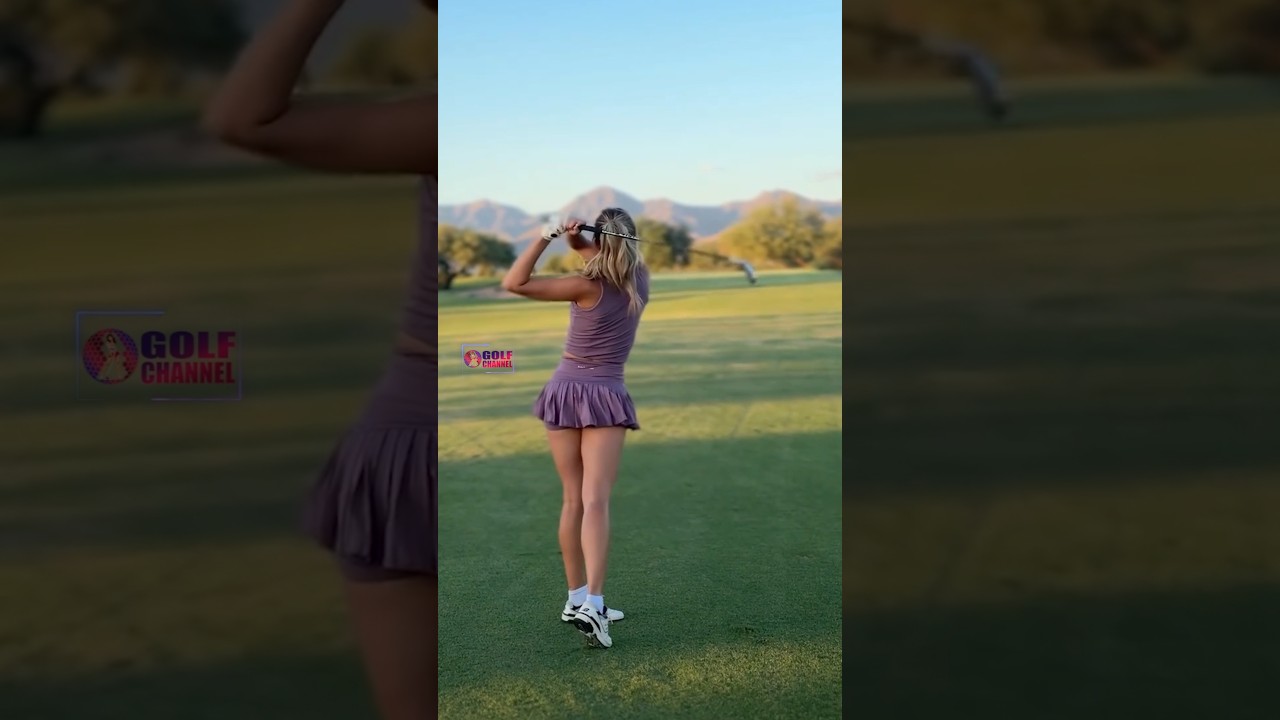 Amazing Golf Swing you need to see | Golf Girl awesome swing | Golf shorts | Abbey Jean Amazing Golf Swing you need to see | Golf Girl awesome swing | Golf shorts | Abbey Jean