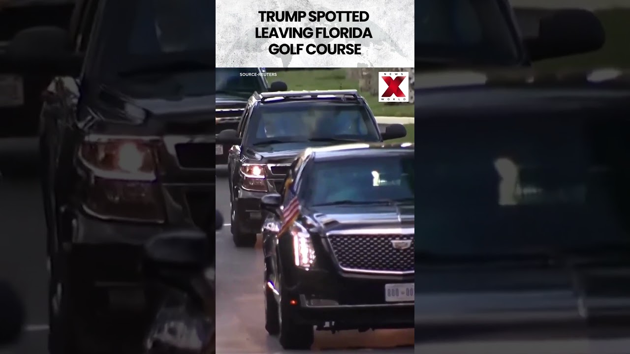 #florida | Trump Waves To Crowd Leaving West Palm Beach Golf Course #trump #shorts #usa #florida | Trump Waves To Crowd Leaving West Palm Beach Golf Course #trump #shorts #usa