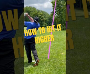 HOW to Hit a HIGH Golf Shot OVER TREES ⛳️🔥 (Persimmon Ridge)