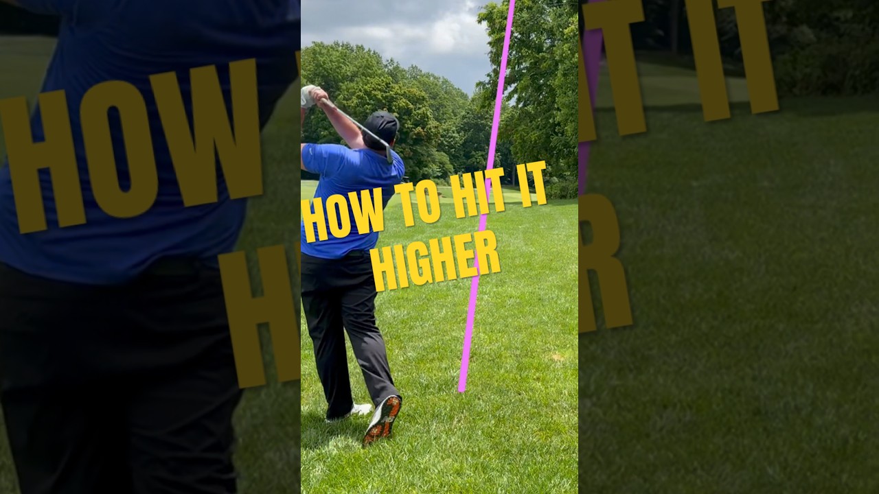 HOW to Hit a HIGH Golf Shot OVER TREES โณ๏ธ๐ฅ (Persimmon Ridge) HOW to Hit a HIGH Golf Shot OVER TREES โณ๏ธ๐ฅ (Persimmon Ridge)