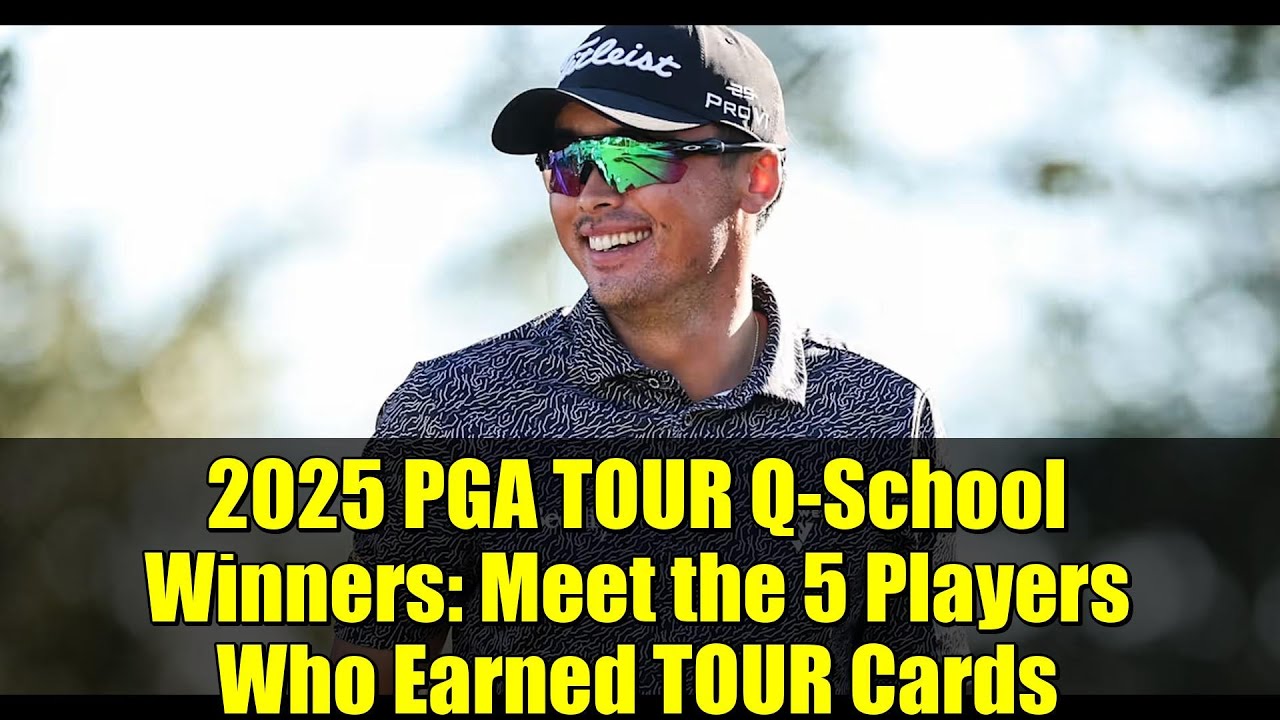 2025 PGA TOUR Q-School Winners: Meet the 5 Players Who Earned TOUR Cards 2025 PGA TOUR Q-School Winners: Meet the 5 Players Who Earned TOUR Cards