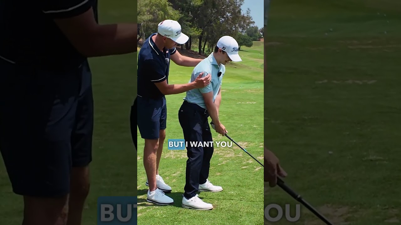 Fix Chris’s Over The Top #golfswing #golftips Fix Chris's Over The Top #golfswing #golftips