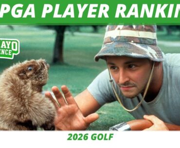2026 PGA Player Rankings | Fantasy Golf Underdog Best Ball Rankings and Draft Strategy