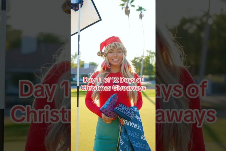 Day 11 of 12 Days of Christmas Giveaways! Go check my IG for details! #golf #giveaway