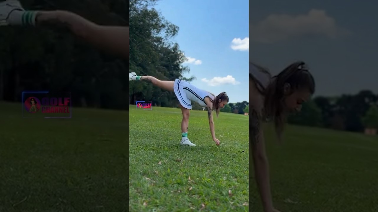 Amazing Golf Swing you need to see | Golf Girl awesome swing | Golf shorts | AYA Amazing Golf Swing you need to see | Golf Girl awesome swing | Golf shorts | AYA