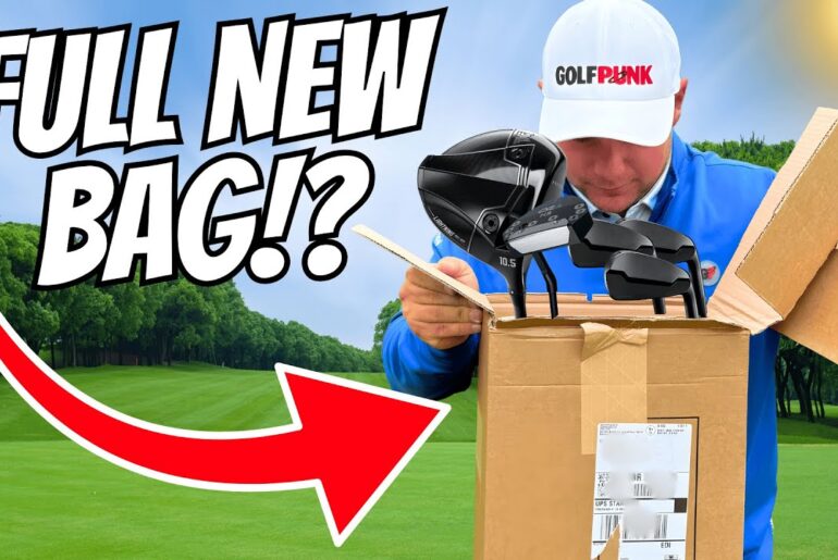 A FULL BAG Of New Golf Equipment.. CAN IT HELP!?