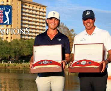 Matt and Cameron Kuchar's winning Highlights | PNC Championship | 2025