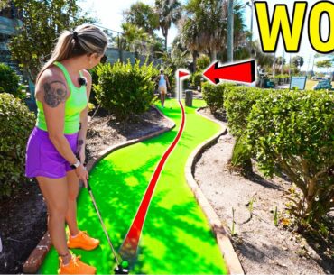 The Tiki Bay Mini Golf Match!