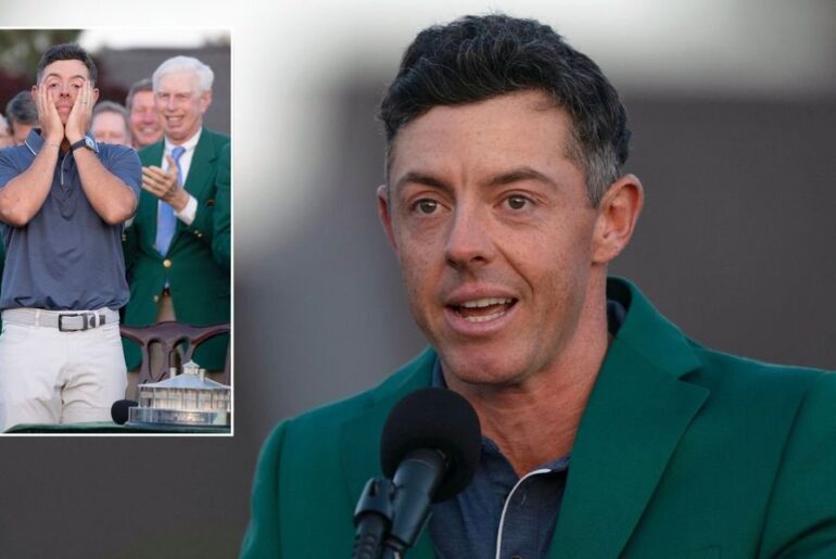 Rory McIlroy makes 'lucky' admission about sensational Masters triumph after 'best year' of his golf career