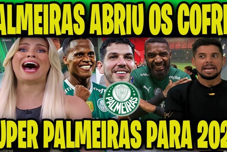 JOGO ABERTO PALMEIRAS| RENATA FAN E CICINHO ANALISAM OS REFORÇOS DO PALMEIRAS! VERDÃO ABRIU  COFRES