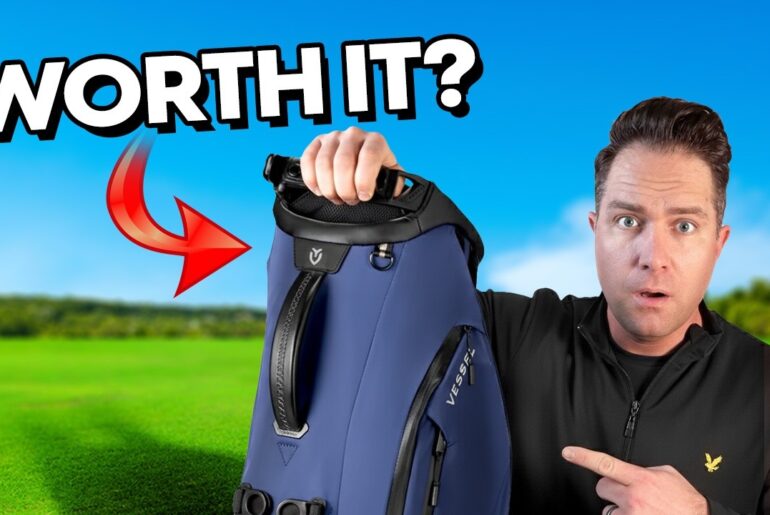 Why is EVERYONE Buying the Vessel Player Air Golf Bag?