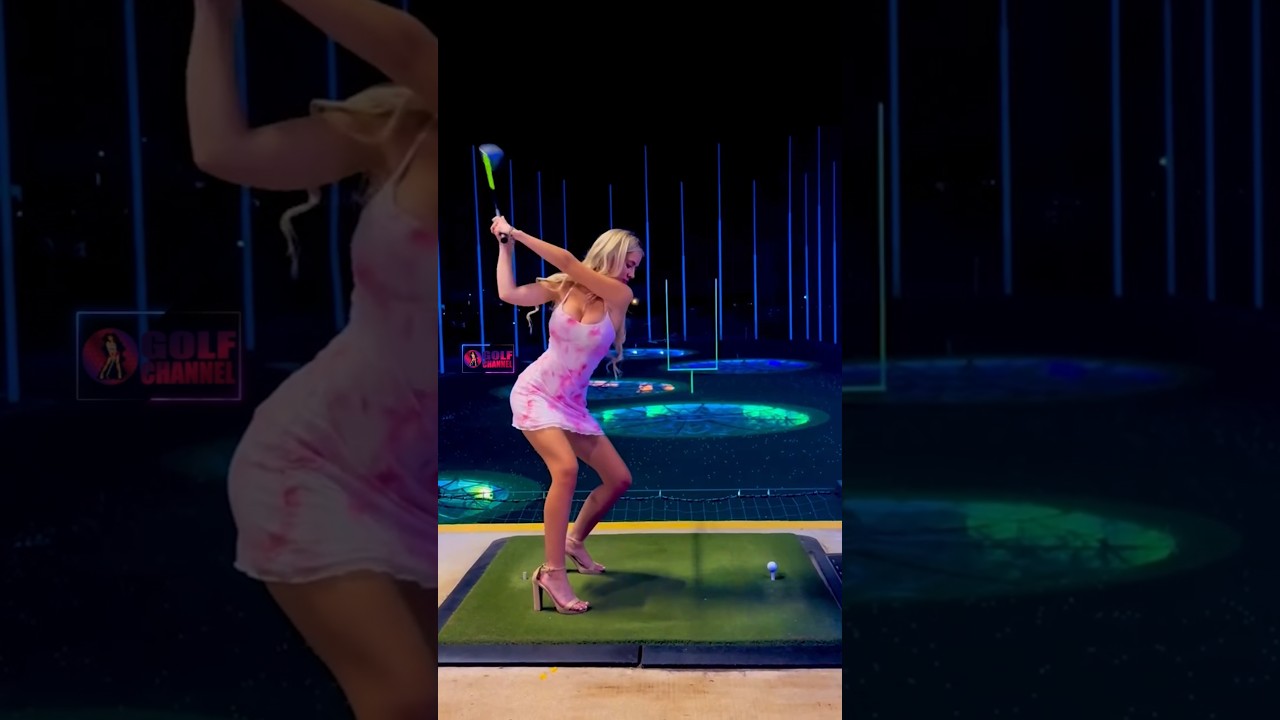 Amazing Golf Swing you need to see | Golf Girl awesome swing | Golf shorts | Sarah Lillian Amazing Golf Swing you need to see | Golf Girl awesome swing | Golf shorts | Sarah Lillian