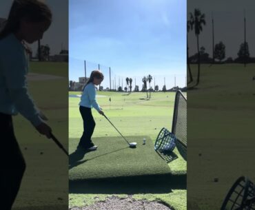 This Is What Future LPGA Looks Like 👀” #golfgirl #golfshorts #golfer #golfswag #girlgolfers