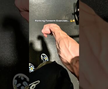 Ranking forearm exercises 😱🤝 #forearms #handgripper #amazonfinds