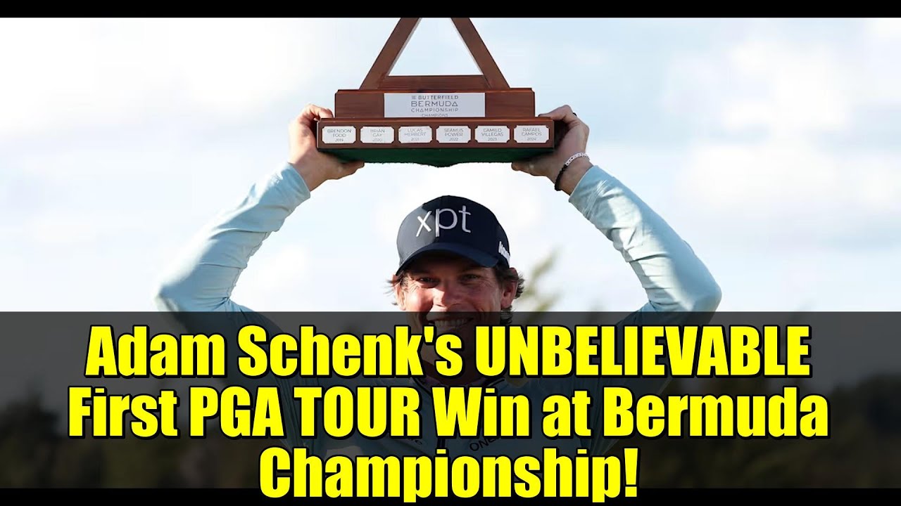 Adam Schenk’s UNBELIEVABLE First PGA TOUR Win at Bermuda Championship! Adam Schenk's UNBELIEVABLE First PGA TOUR Win at Bermuda Championship!