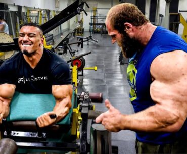 Andrey Smaev the 330lb Russian Hulk INSANE arm workout!