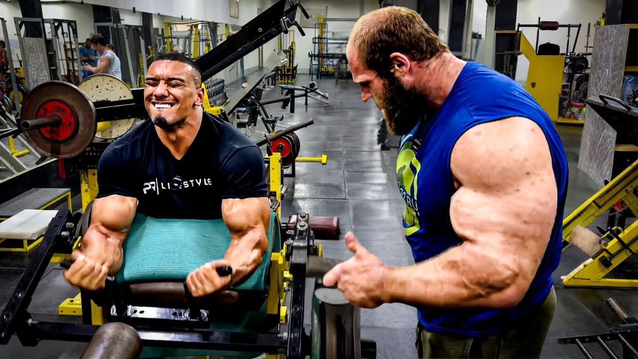 Andrey Smaev the 330lb Russian Hulk INSANE arm workout! Andrey Smaev the 330lb Russian Hulk INSANE arm workout!