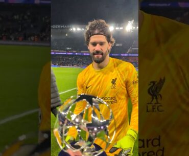 Alisson, Champions League Player of the Match 🏆
