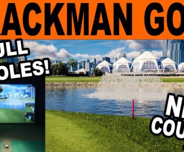 FULL 9 Hole Review: Emirates Golf Club | Trackman Golf Simulator