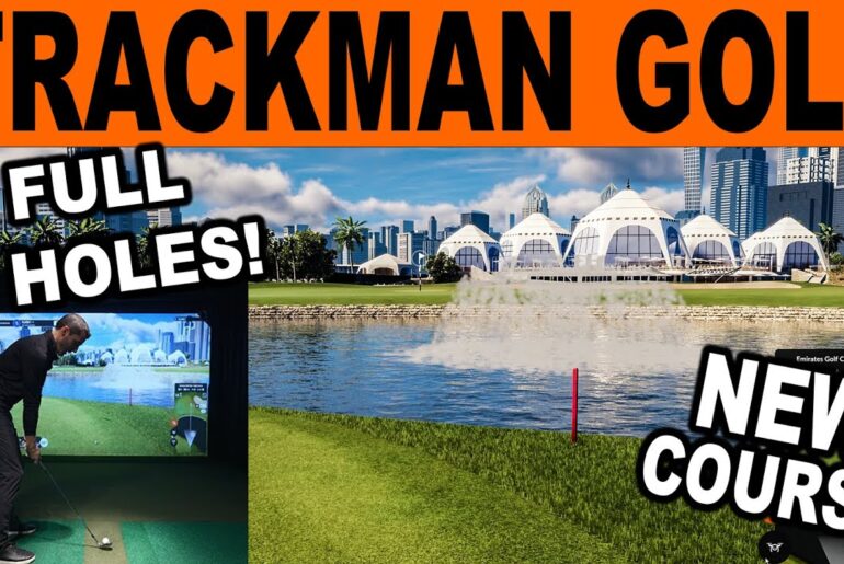 FULL 9 Hole Review: Emirates Golf Club | Trackman Golf Simulator