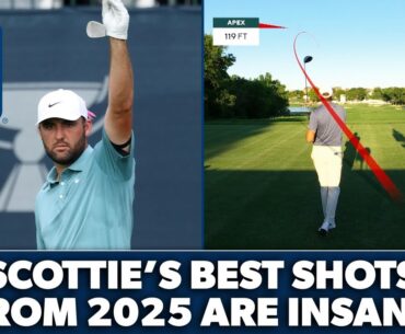 Scottie Scheffler’s best shots from the 2025 PGA TOUR Season