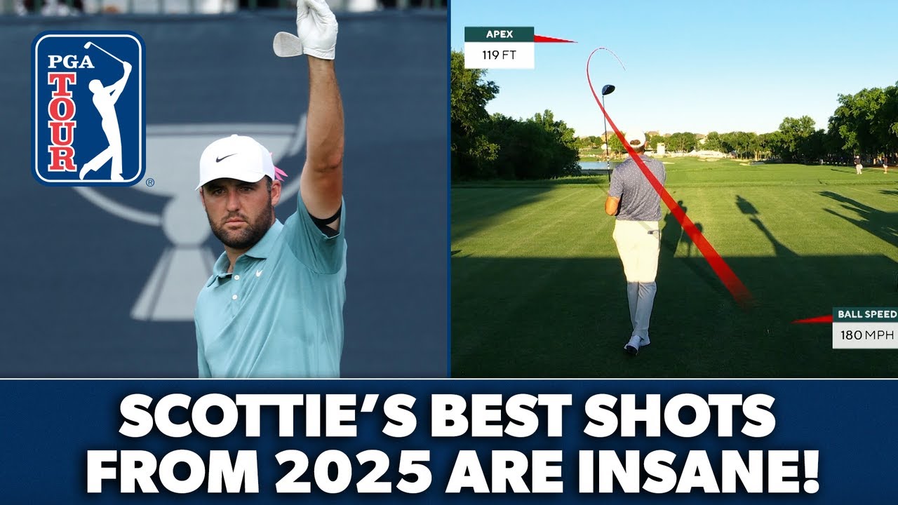Scottie Scheffler’s best shots from the 2025 PGA TOUR Season Scottie Scheffler’s best shots from the 2025 PGA TOUR Season