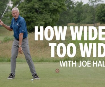 How to Find Your Correct Stance Width in Golf | Titleist Tips