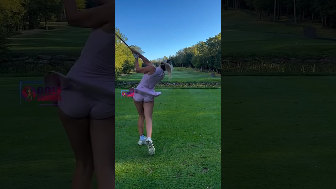 Amazing Golf Swing you need to see | Golf Girl awesome swing | Golf shorts | Alyson Morris Amazing Golf Swing you need to see | Golf Girl awesome swing | Golf shorts | Alyson Morris