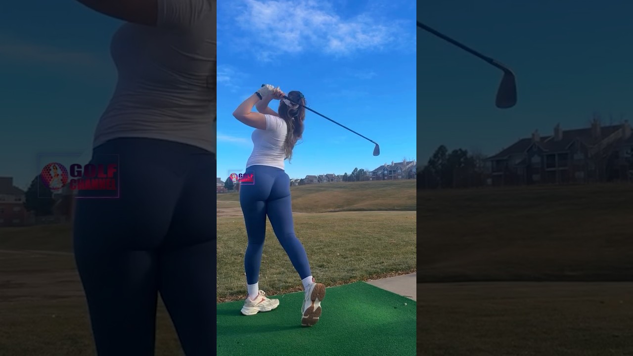 Amazing Golf Swing you need to see | Golf Girl awesome swing | Golf shorts | Sofie Smith Amazing Golf Swing you need to see | Golf Girl awesome swing | Golf shorts | Sofie Smith