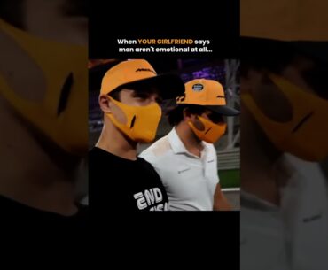 When Lando Norris had to say goodbye to his old friend Carlos Sainz