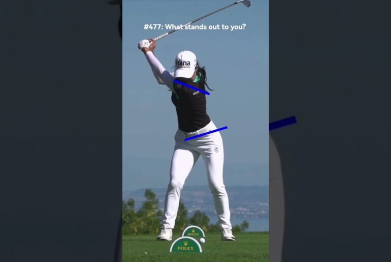 Separation: Golf Swing Slow Motion Iron