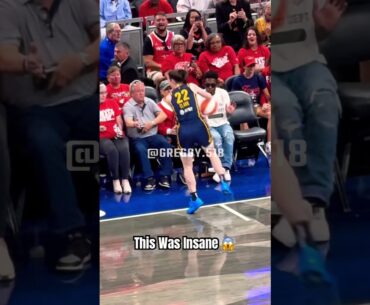 Caitlin Clark is CRAZY 😱#caitlinclark #basketball #wnba