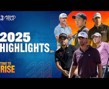 2025 Asian Tour Highlights | Best shots of the Season