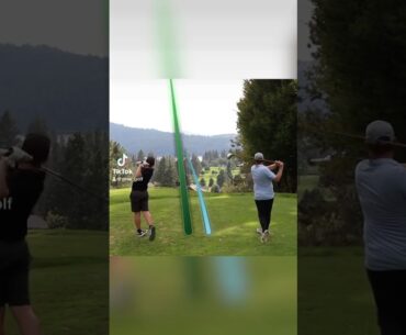 The BLIND GOLFER hit it better than I did 🤦🏻‍♂️