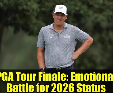 PGA Tour Finale: Emotional Battle for 2026 Status