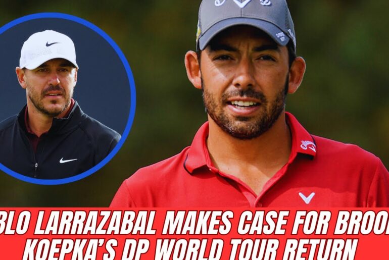 Pablo Larrazabal Urges Brooks Koepka Toward DP World Tour Amid PGA Return Doubts