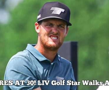 LIV Golf star abandons pro career at 30 to return home, focus on personal life.