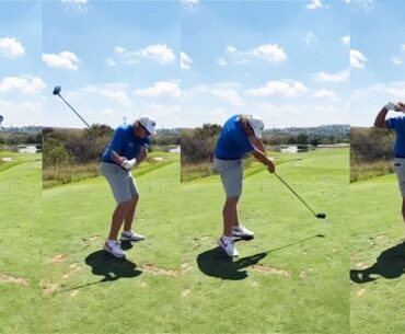 Sami Valimaki サミ・バリマキ プロゴルファー DRIVER SHOT SLOW MOTION !!!