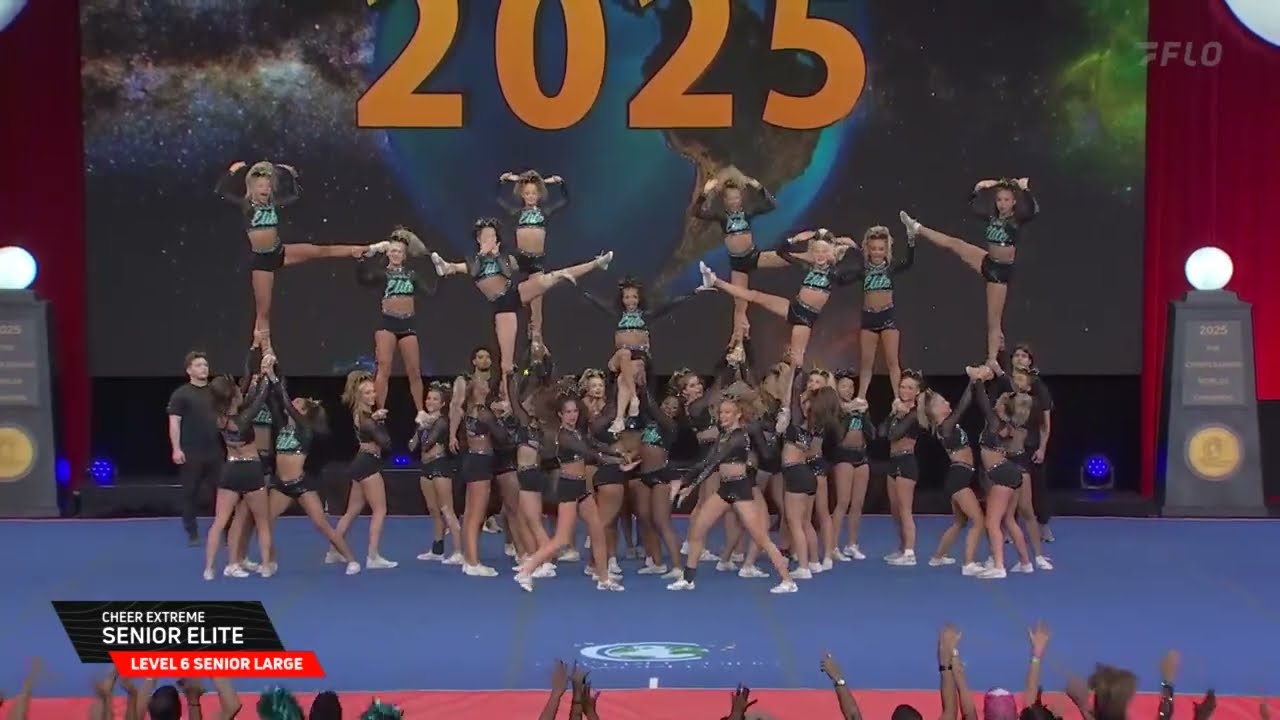 Cheer Extreme – Senior Elite 2025 L6 Senior Large SEMIS 2025 The Cheerleading Worlds Cheer Extreme - Senior Elite 2025 L6 Senior Large SEMIS 2025 The Cheerleading Worlds