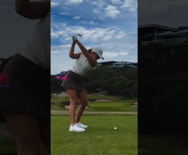 Amazing Golf Swing you need to see | Golf Girl awesome swing | Golf shorts | Shell Cuddihy