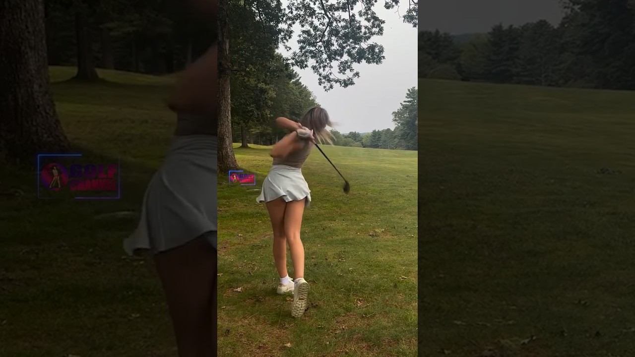 Amazing Golf Swing you need to see | Golf Girl awesome swing | Golf shorts | Alyson Morris Amazing Golf Swing you need to see | Golf Girl awesome swing | Golf shorts | Alyson Morris