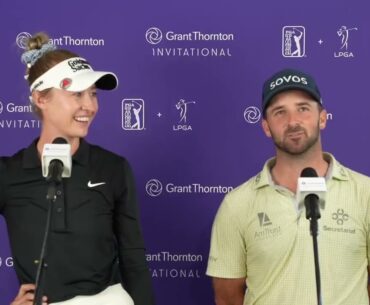 2025 Grant Thornton Invitational   Denny McCarthy and Nelly Korda Sunday Flash Interview