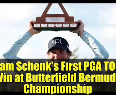 Adam Schenk's First PGA TOUR Win at Butterfield Bermuda Championship | Golf Highlights